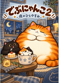 でぶにゃんこ2 夜のひとやすみの商品表紙