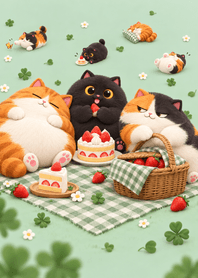 「でぶにゃんこ」 ピクニックの商品表紙